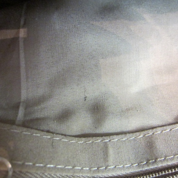 Relic Brand Woven Patchwork Floral Bamboo Handled Summer Handbag Snap Closure - Picture 4 of 13